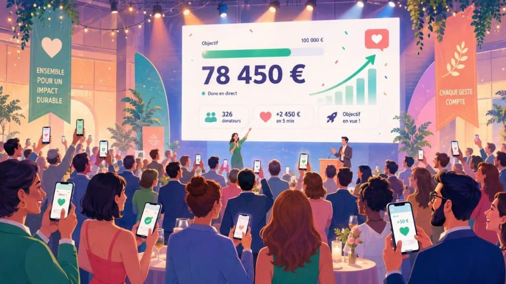 idées pour dynamiser une soirée de levée de fonds